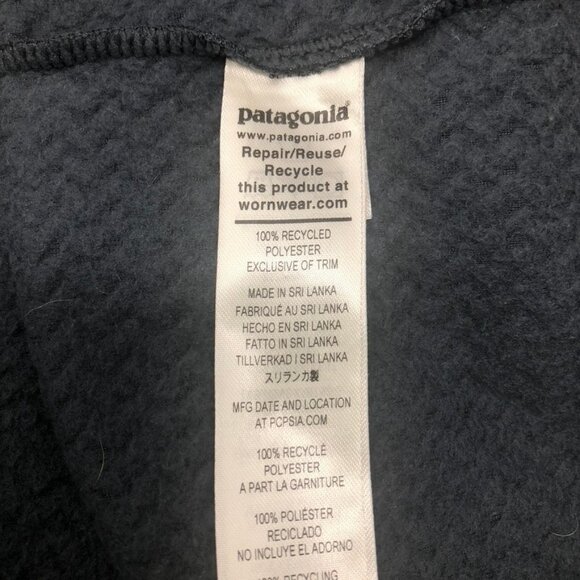 Patagonia Women's R1 Air Fleece Zip-Neck Size M Gray 1/2 Zip - Picture 5 of 8